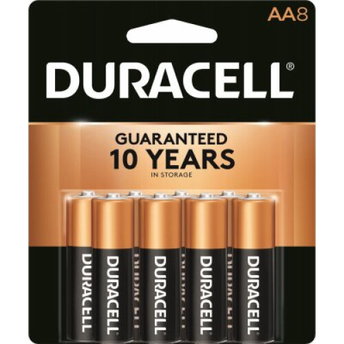 Duracell Alkaline Batteries, AA, 8-Pk. -MN1500B8Z