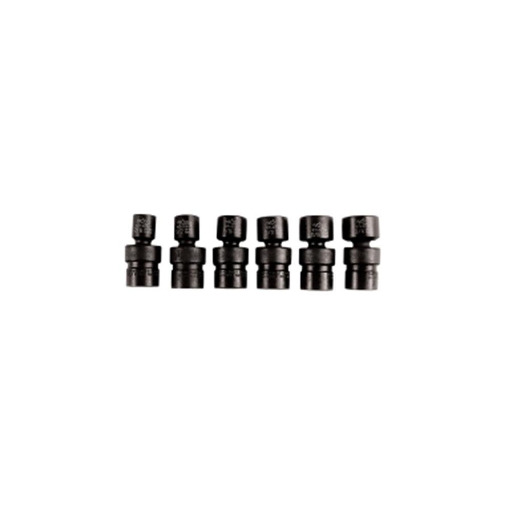 K Tool International Kti-32500 0.37 In. Drive Flex Impact Socket Set, 6 Piece 769622325006