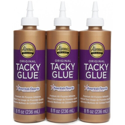 Aleene's Original Tacky Glue 3/Pkg-8oz 36116