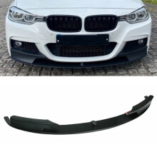 BMW 3 Series F30 F31 Front Diffuser Splitter M Sport Look Lip Spoiler Mat Black New