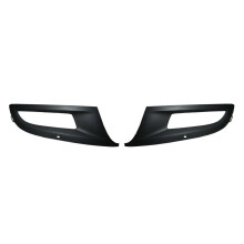 VW Polo 2009-2014 Front Bumper Fog Grille With Fog Hole Pair Left & Right