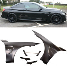 BMW 4 Series F32 F33 F36 Front Wing M4 Style Fender Pair Left & Right Primed New