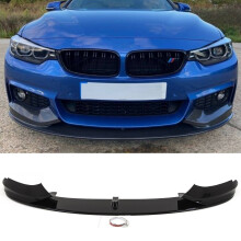 BMW 4 Series F32 F33 F36 Front Lip Splitter Diffuser M Performance Style Spoiler Gloss