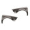 VW Passat B5.5 2000-2005 Front Wing Pair Left & Right With Hole Nigh 1