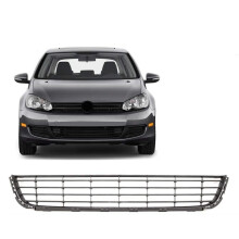VW Golf Mk6 2009-2012 Front Lower Centre Bumper Grille Black
