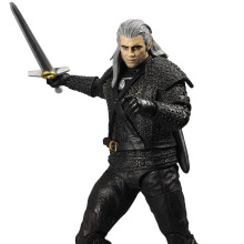 Figura de Geralt de Rivia de The Witcher para Netflix