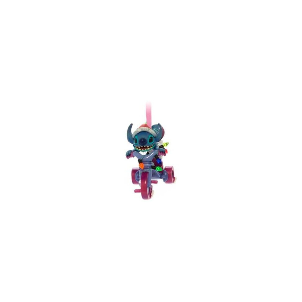 Disney Lilo & Stitch, Stitch Santa Hat Festive Hanging Ornament