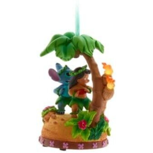 Disney Lilo and Stitch Singing Hanging Musical Ornament 1