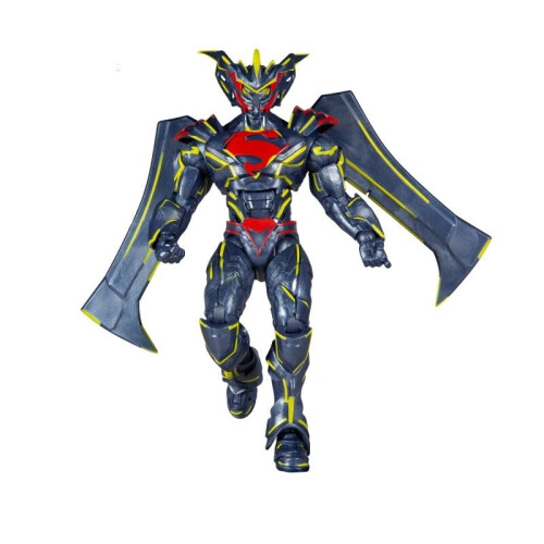 DC Comics Superman Energized Unchained Armor (DC Multiverse) Gold Label 7" Action Figure 2