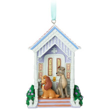 Disney Lady and The Tramp Sketchbook Ornament