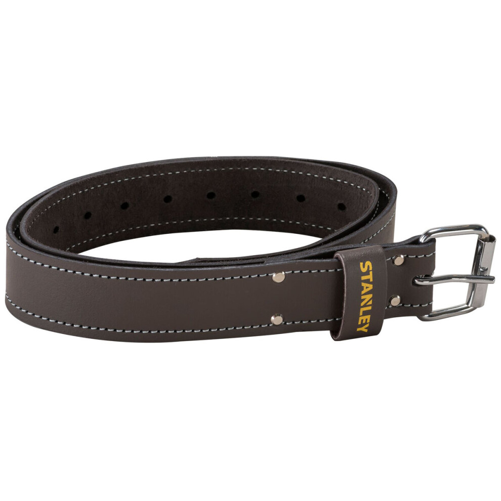 Stanley STST1-80119 2" Wide Dark Brown Leather Tool Belt Pouch/Holder STST180119
