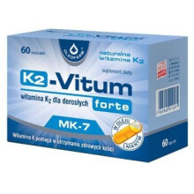 K2-Vitum Forte witamina K2 MK7 75 µg - 60 kapsułek
