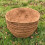 Selections Pack of 5 Round Coco Hanging Basket Planter Liner (30cm) 2