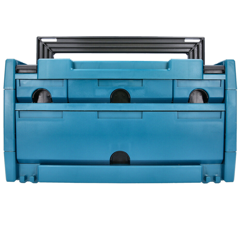 Makita P-84311 Makpac Connector Stacking Type 3 Case With 4 Drawers