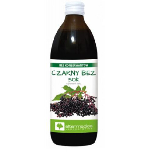 Alter Medica Czarny Bez sok - 500 ml