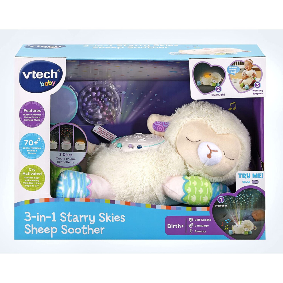 Vtech Baby 3-In-1 Starry Skies Sheep Soother