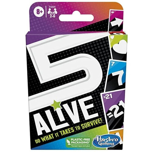 Hasbro Five Alive Card Game