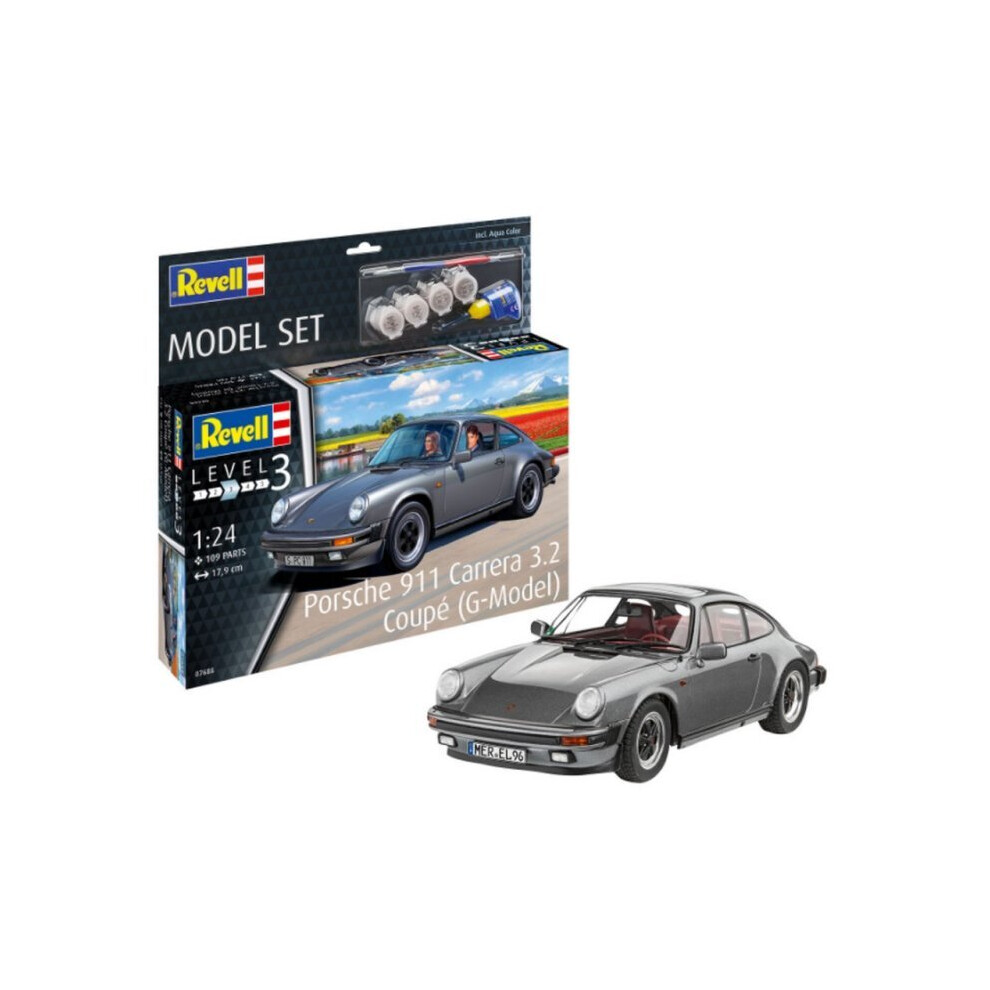 Revell 67688 Porsche 911 Carrera 3.2 CoupÃ© (G-Model) 1:24 Model Kit