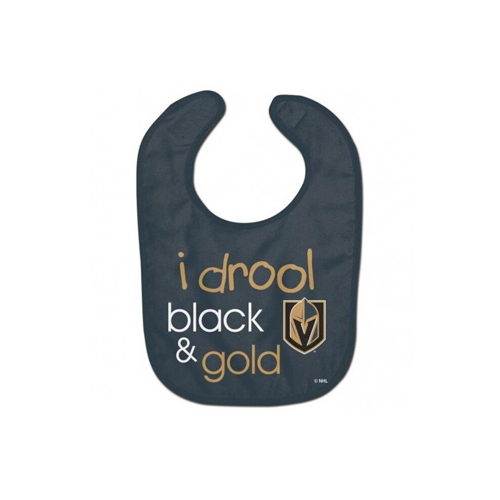 Vegas Knights Baby Bib All Pro Style I Drool Design - Special Order Golden Wincraft