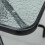 Outsunny Outsunny Square Patio Table, Tempered Glass Top Garden Dining Table 8