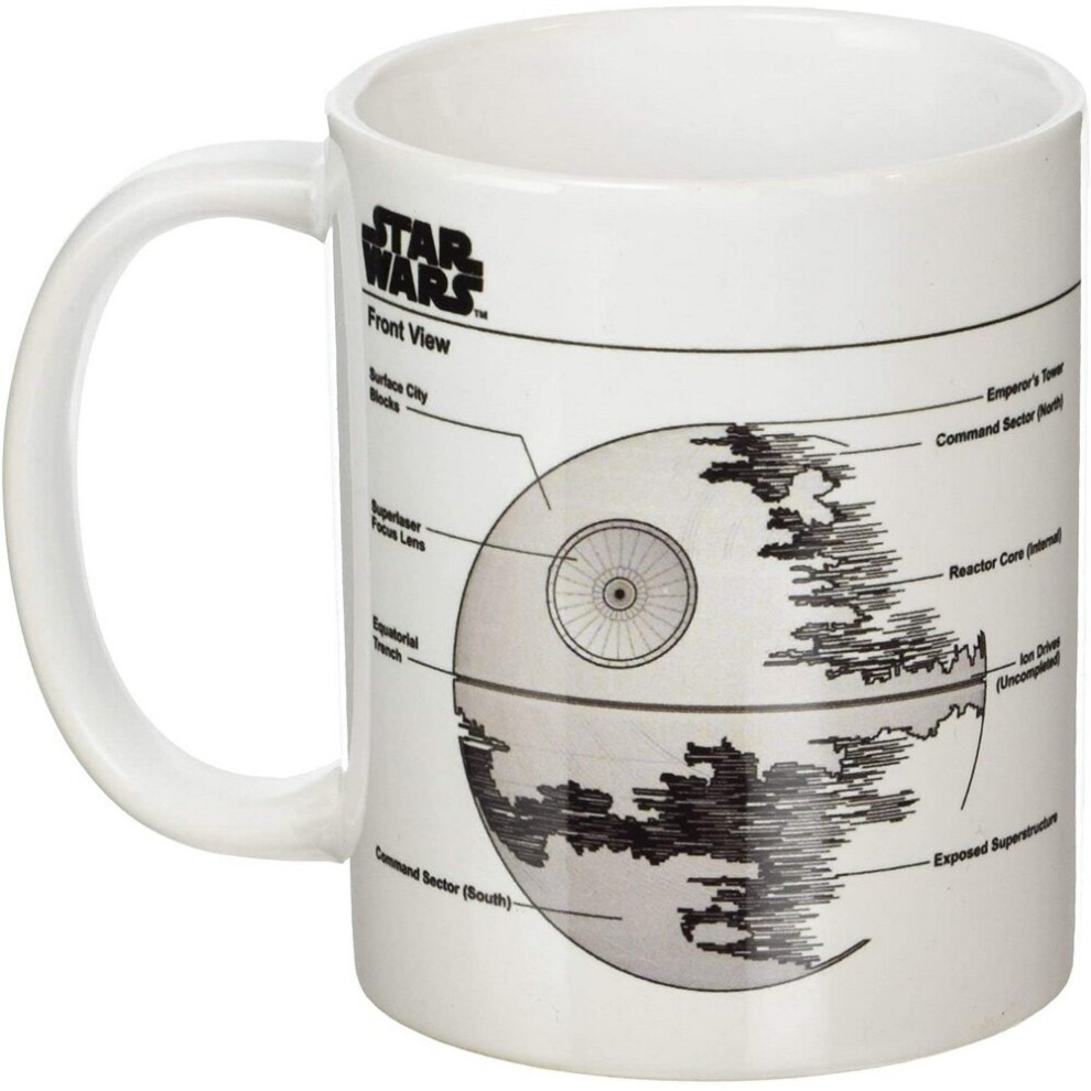 Death Star Sketch Mug