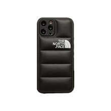 (Black, iPhone Xr) The North Face Winter Down Jacket Phone Cases For iPhone 11/12/13 Pro Max X XS