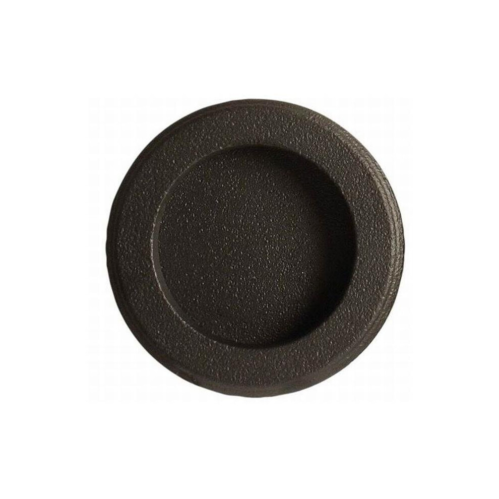 Emtek 2211Us10b Round Flush Pull, Oil Rubbed Bronze 738505042880