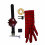 Jouets pour Cosplay : Amazing 2 Spider-man Magnet LED Web Shooter 2