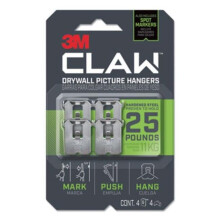 3M CLAW 11,3 kg Trockenbau-Bilderhaken mit Spotmarkern, schwerer Aufhängelösungen