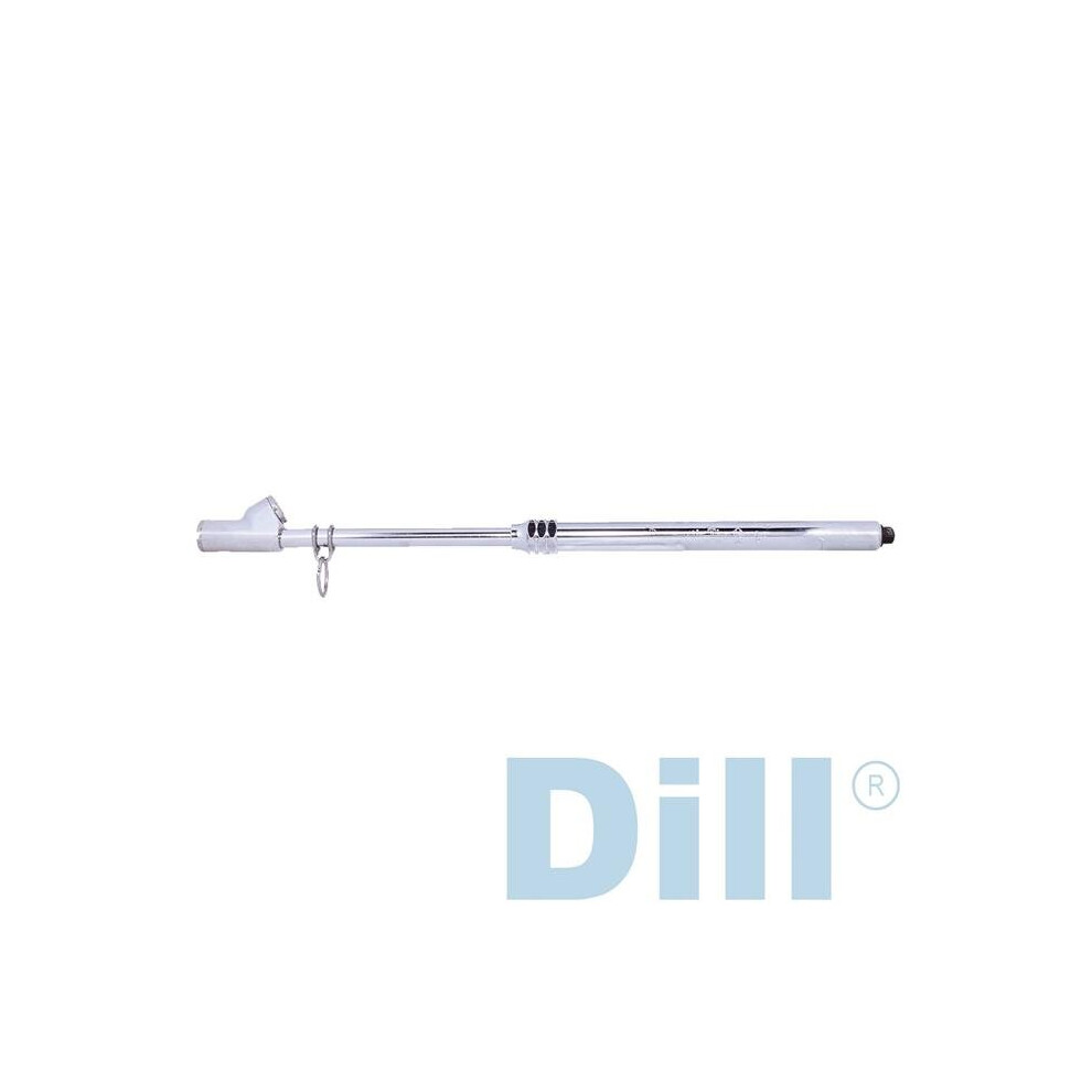 Dill Air Controls Dil7285r 10-150 Psi Truck Service Gauge With Internal, Chrome 091714013769