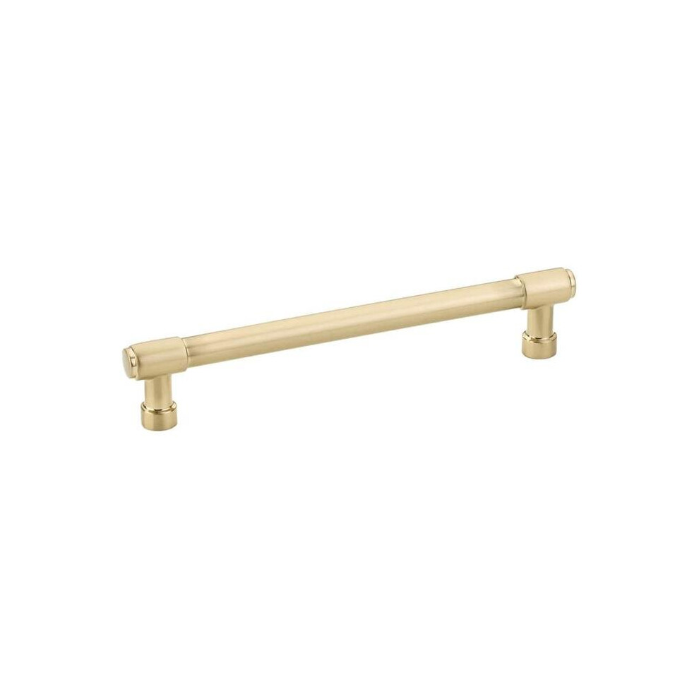 Emtek 86689Us4 Jasper 6 In. Center To Center Cabinet Pull, Satin Brass 738505038449