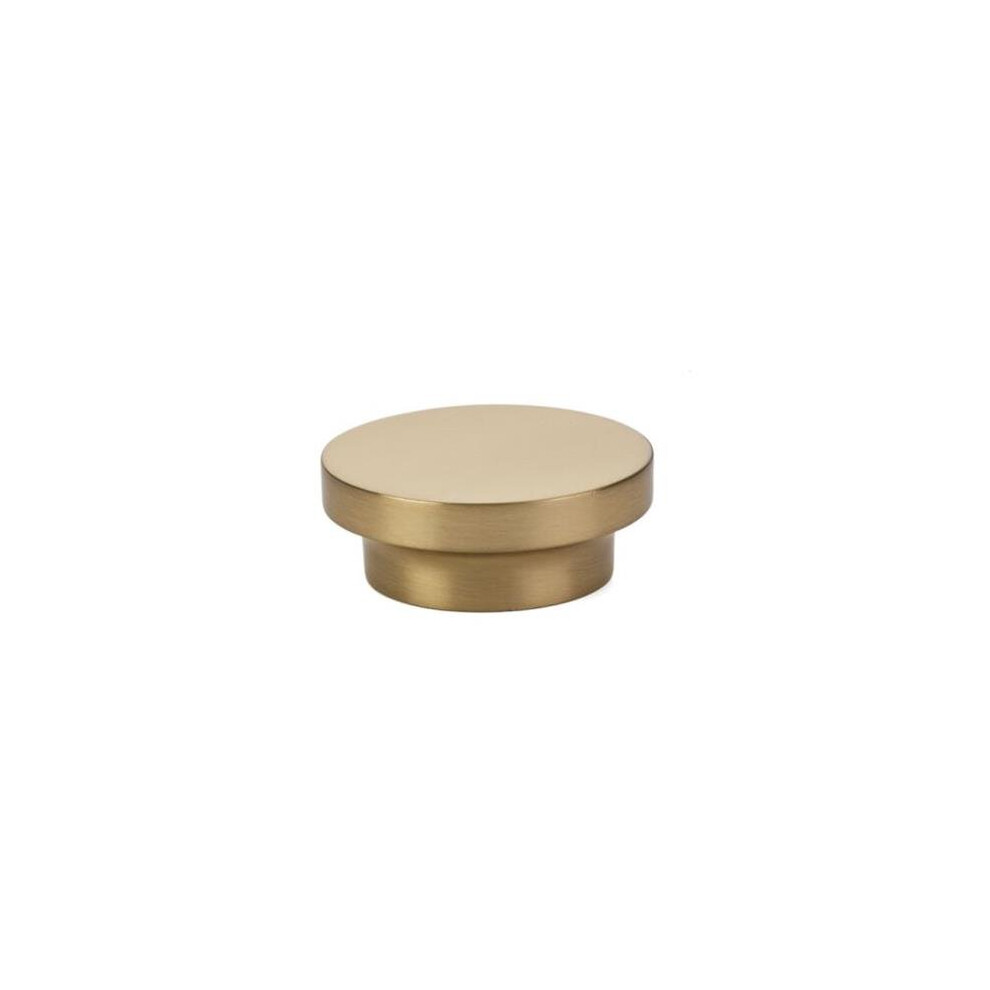 Emtek 86449Us4 1.625 In. District Cabinet Knob - Satin Brass 738505026415