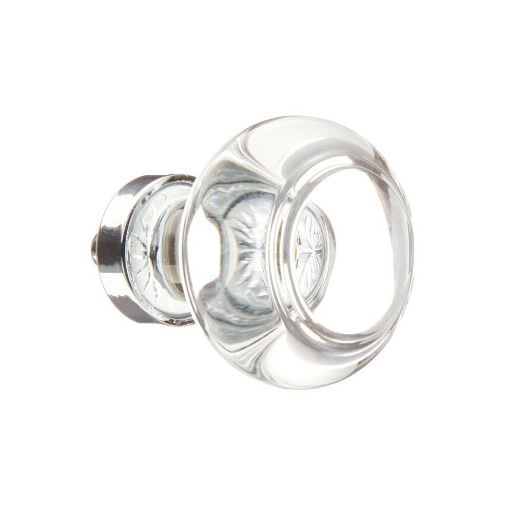 Emtek 86399Us26 Georgetown 1.25 In. Cabinet Knob, Bright Chrome 738505016621