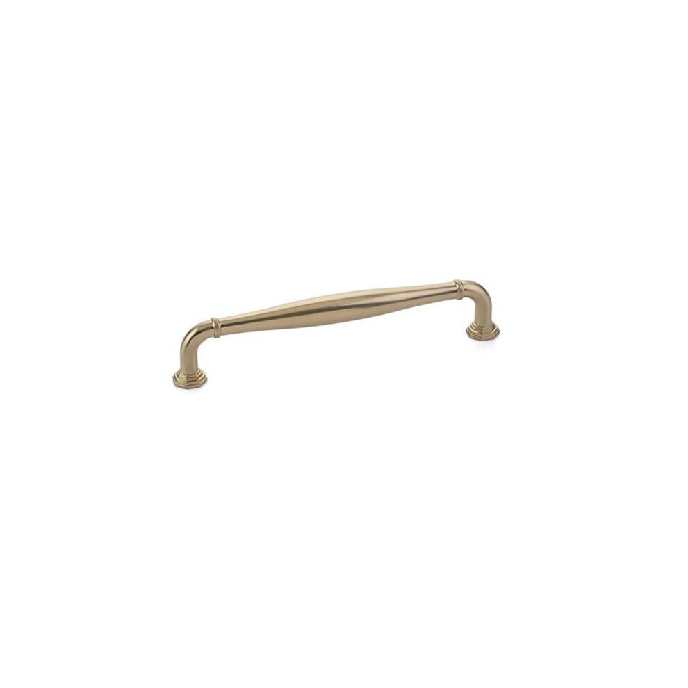 Emtek 86473Us4 6 In. Center To Center Blythe Cabinet Pull, Satin Brass 738505029331