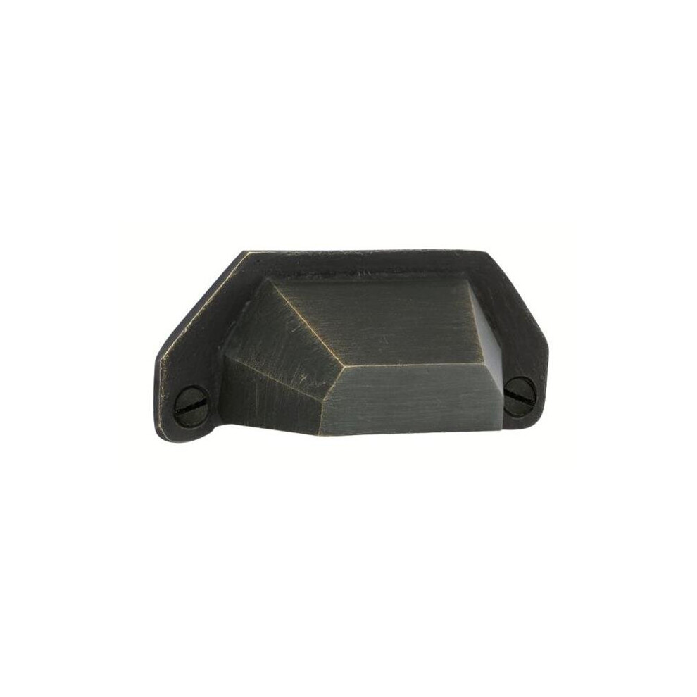 Emtek 86050Mb 4 In. Center To Center Bronze Bin Cabinet Pull, Medium Bronze 738505003621