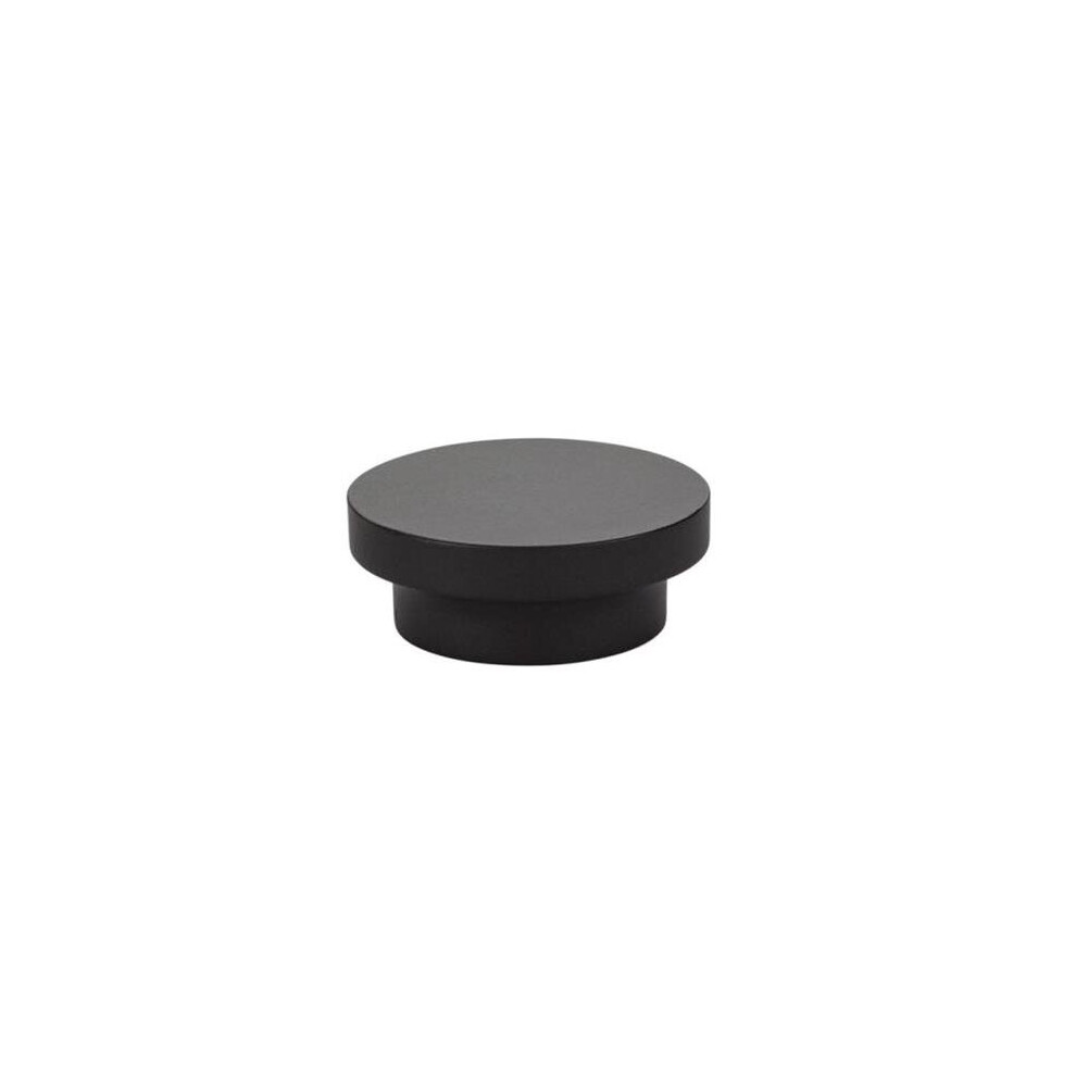 Emtek 86449Us19 1.625 In. District Cabinet Knob, Flat Black 738505020406