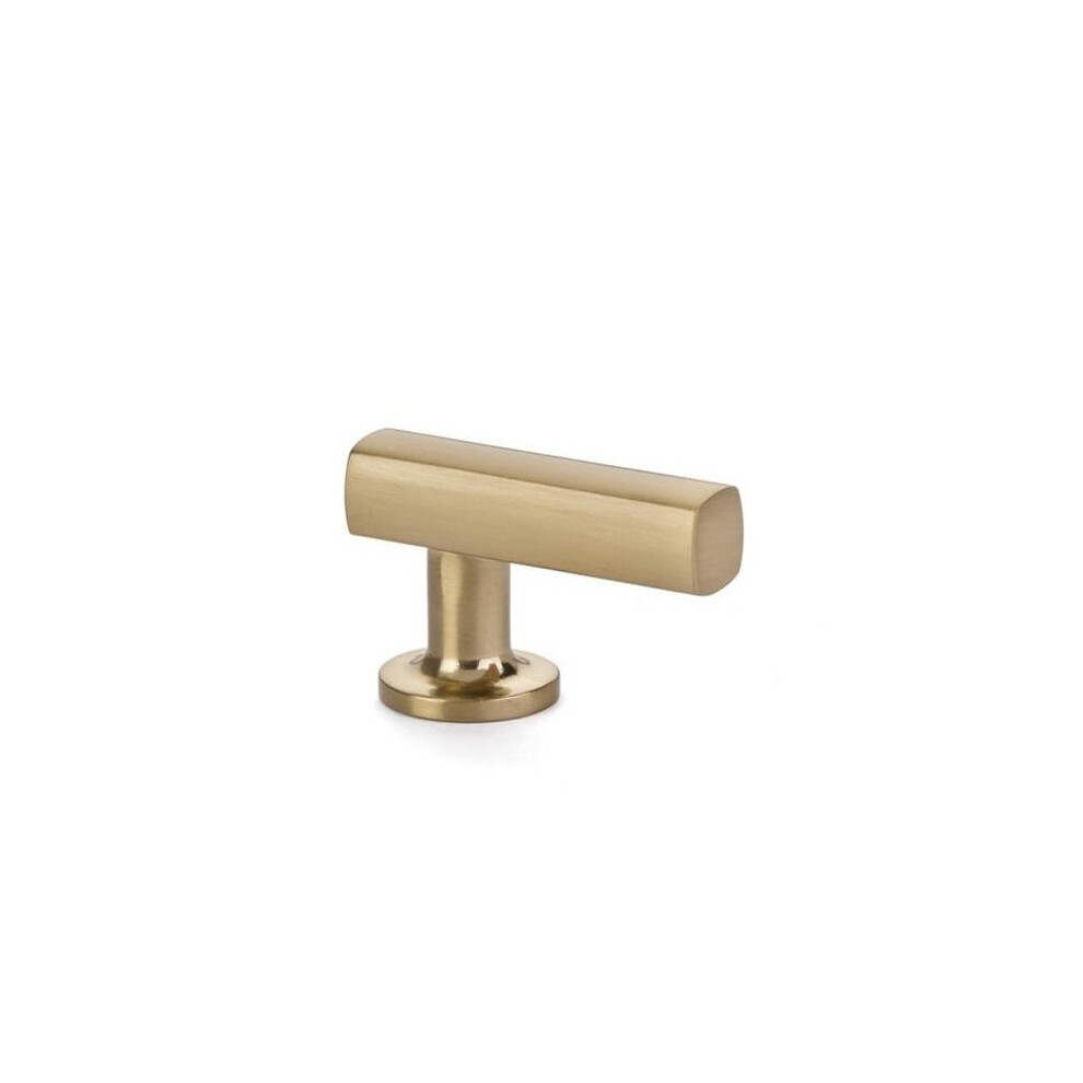 Emtek 86452Us4 1.125 X 1.875 In. Freestone Finger Pull, Satin Brass 738505026866