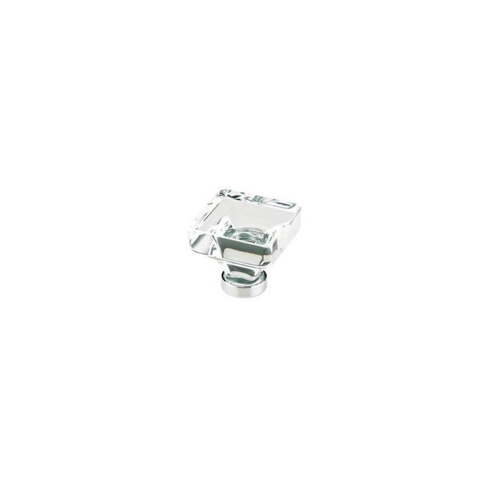 Emtek 86403Us14 1.375 In. Square Cabinet Knob, Bright Nickel 738505018649