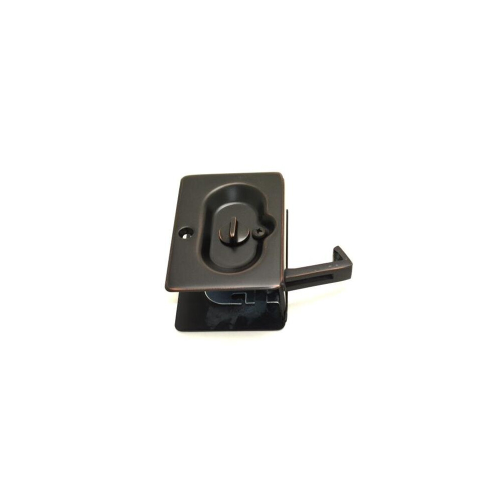 Emtek 2102Us10b Privacy Pocket Door Lock, Oil Rubbed Bronze 738505042613