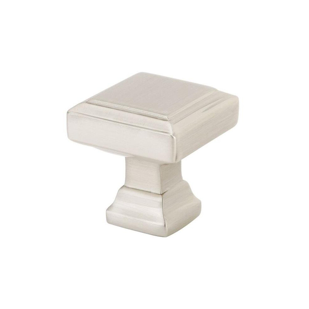 Emtek 86295Us15 1.25 In. Geometric Square Cabinet Knob, Satin Nickel 738505012692