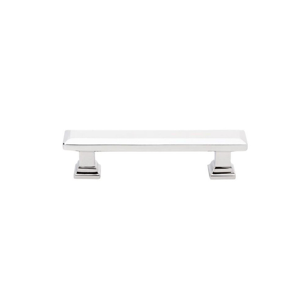 Emtek 86299Us26 3 In. Geometric Rectangular Cabinet Pull, Bright Chrome 738505012821
