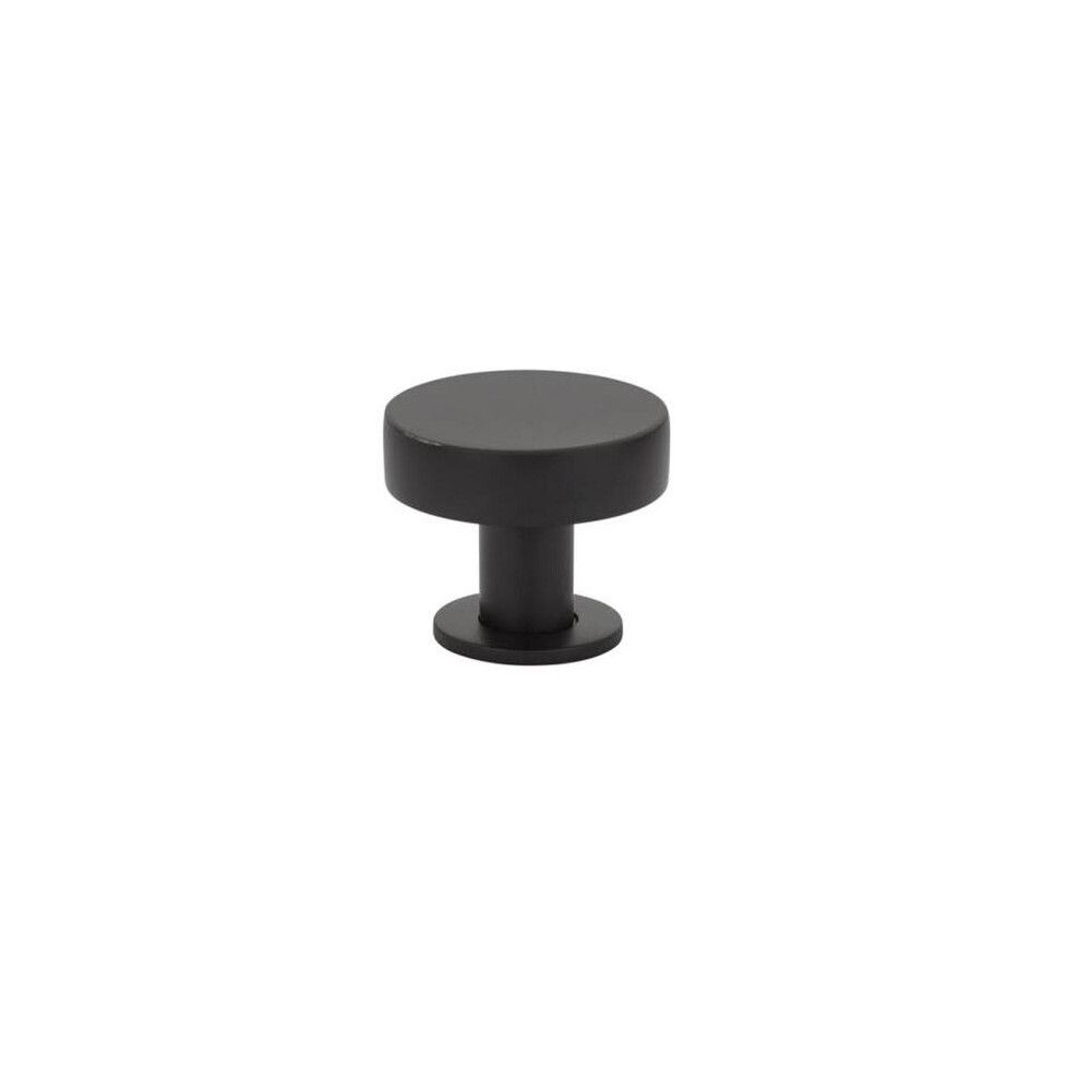 Emtek 86323Us19 Cadet 1.75 In. Cabinet Knob, Flat Black 738505013682
