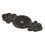 Emtek 86234MB Back Plate for Cabinet Knob, Medium Bronze 1