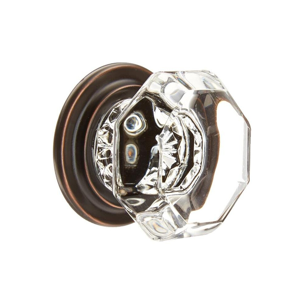 Emtek 86028Us10b Old Town Clear 1.75 In. Cabinet Knob, Oil Rubbed Bronze 738505027924