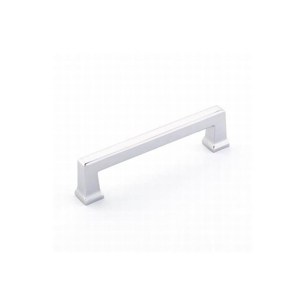 Emtek 86425Us26 4 In. Alexander Cabinet Pull, Bright Chrome 738505019530