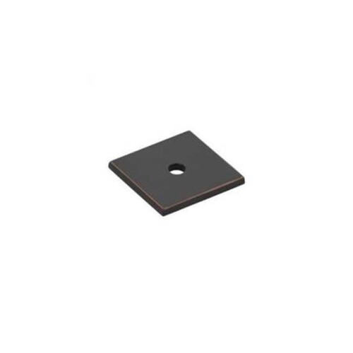 Emtek 86434US10B Back Plate for Knobs, Oil Rubbed Bronze