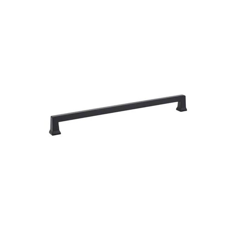 Emtek 86485Us19 10 In. Center To Center Alexander Cabinet Pull, Flat Black 738505017093