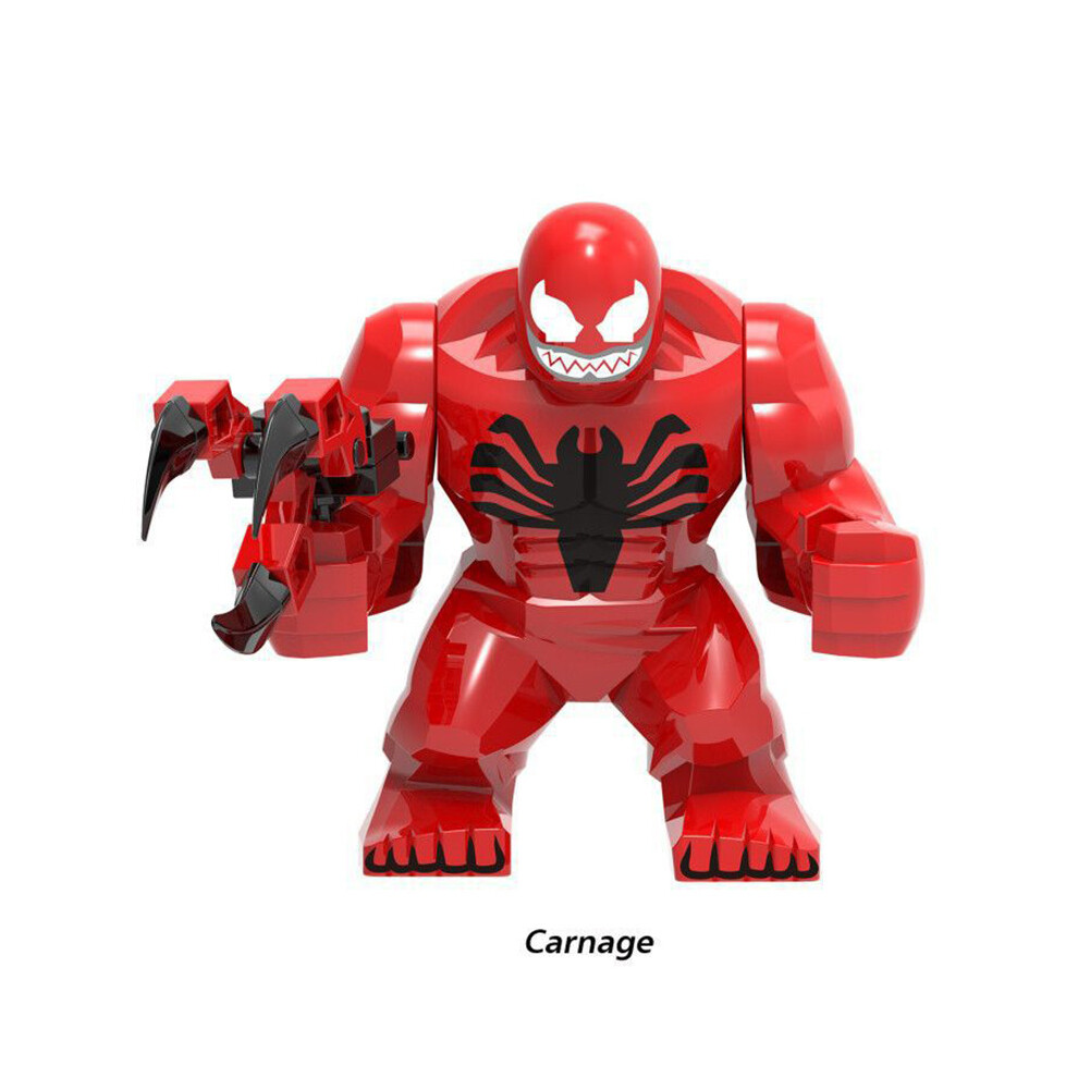 (Carnage) Venom Building Blocks Bricks Big Minifigures Bagged Educational Toys
