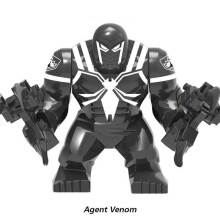 (Agent Venom) Venom Building Blocks Bricks Big Minifigures Bagged Educational Toys