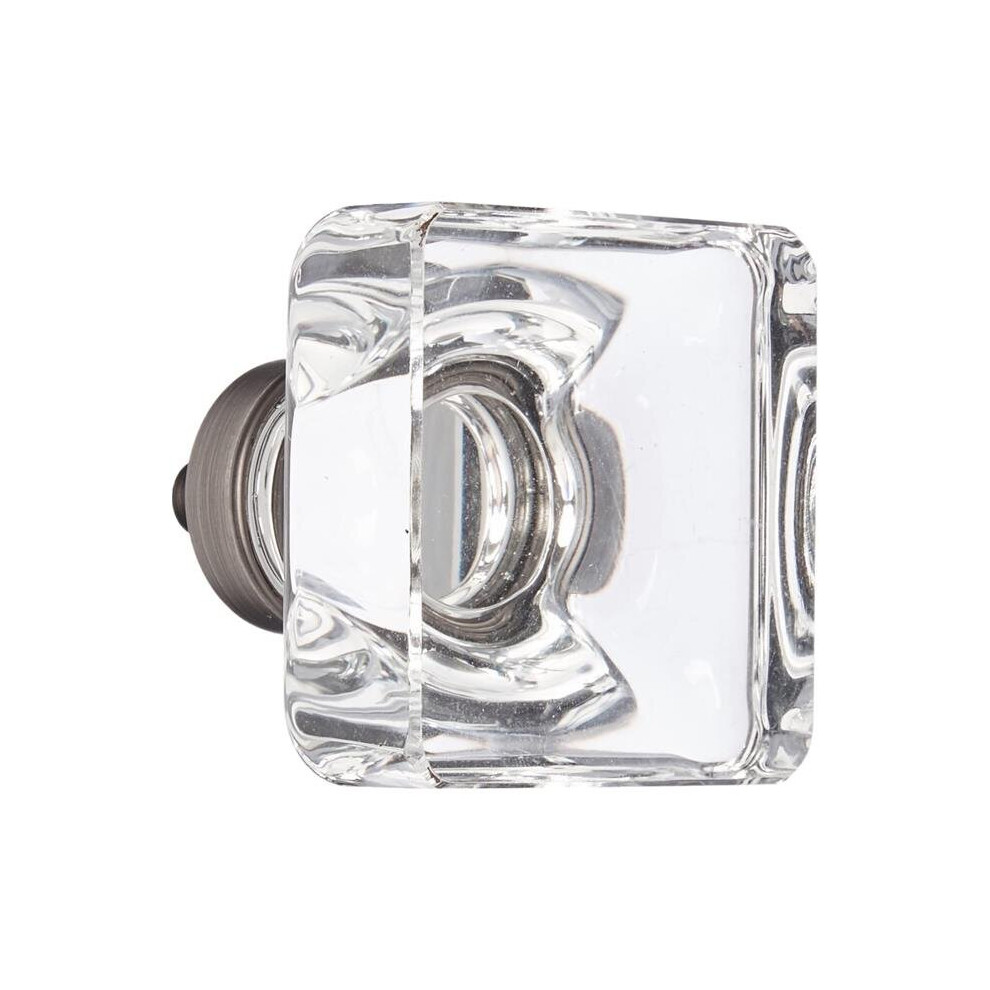 Emtek 86404Us15a 1.75 In. Square Cabinet Knob, Antique Nickel 738505016959